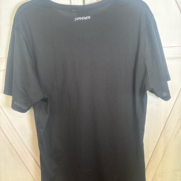 Black Spider Logo Men's Shirt bin0044 - Picture 5 of 5